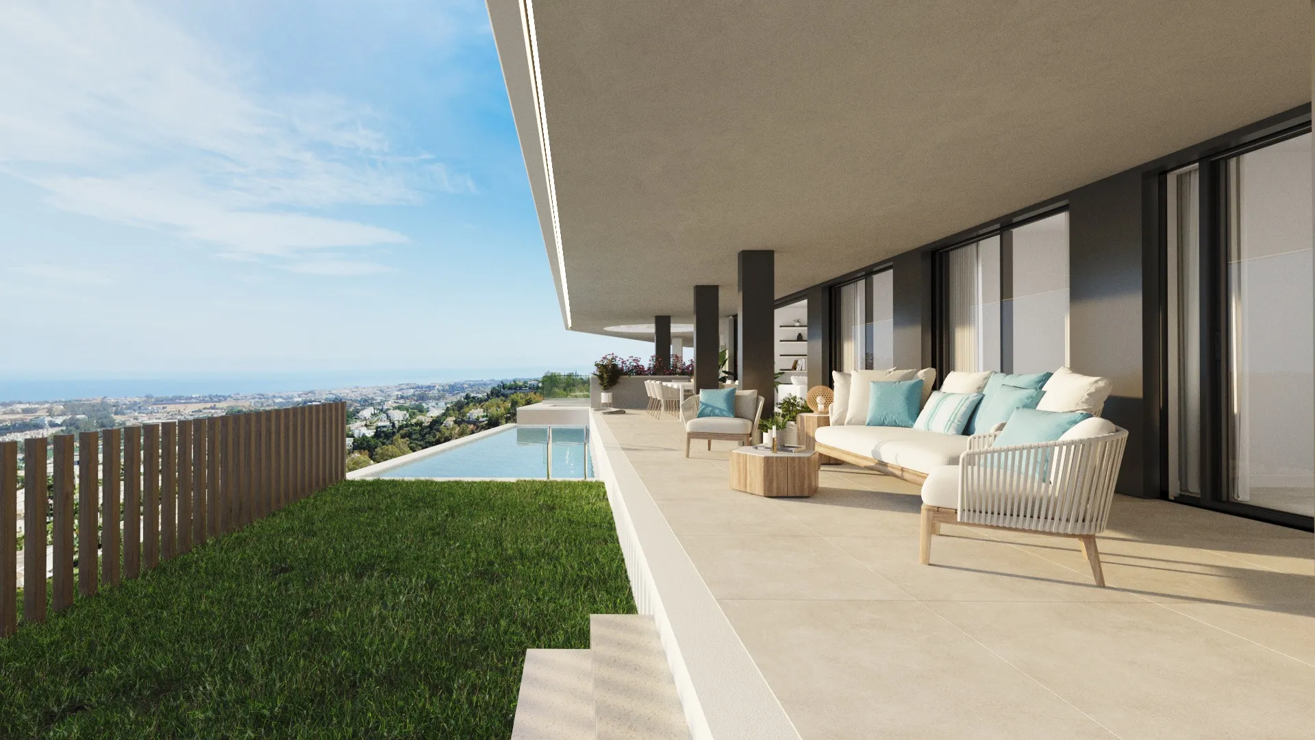 Imagen 1 de Apartamentos de lujo en Benahavís con vistas al mar
