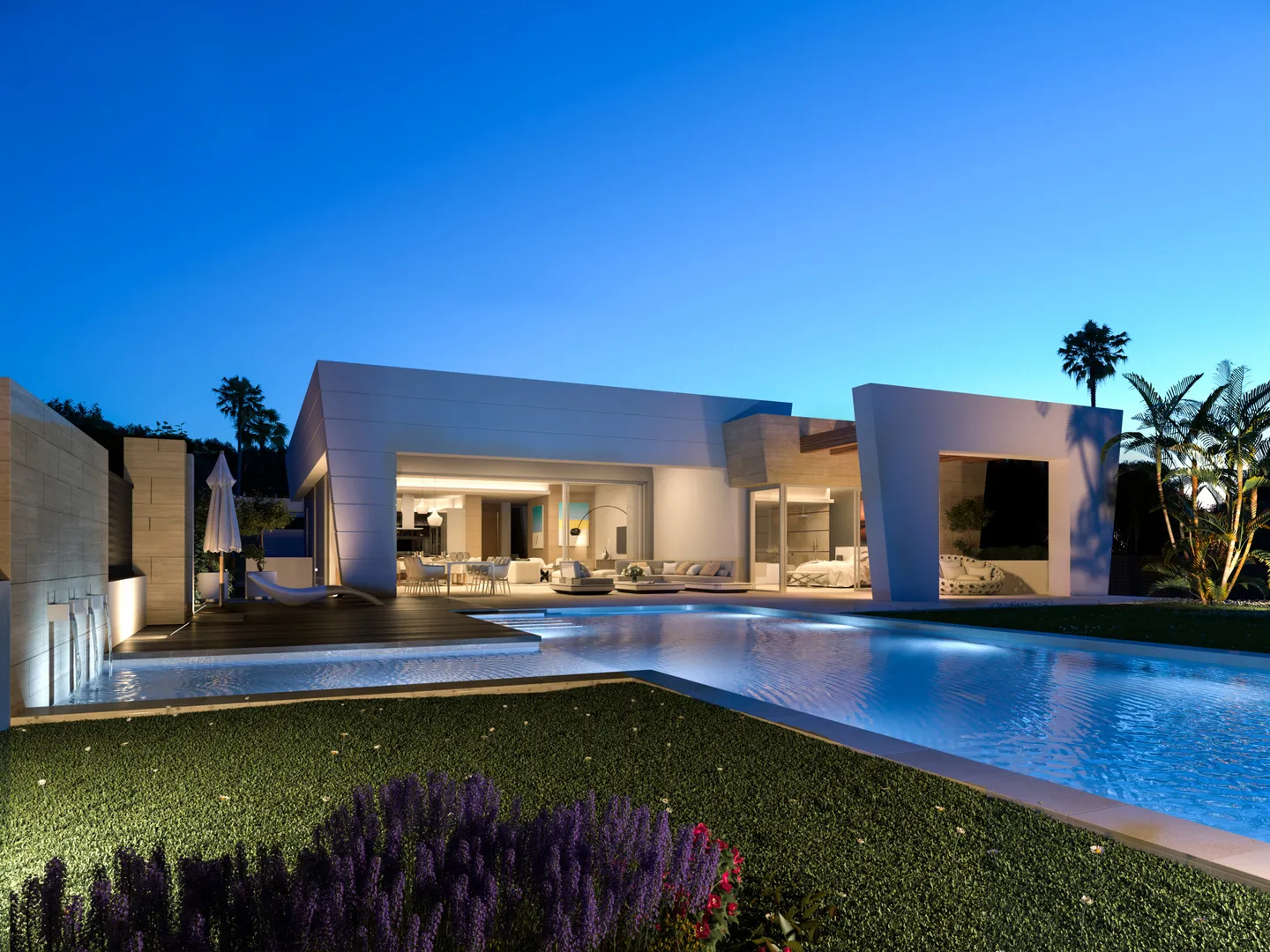 Imagen 1 de Modern two-level villa with construction permit