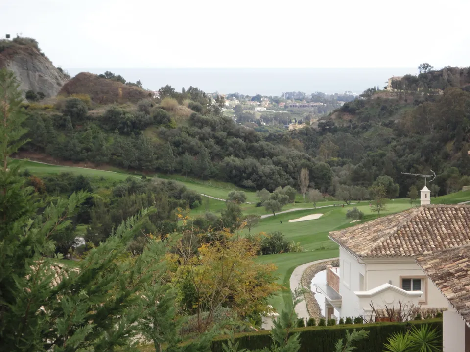 Mediterranean Villa in Los Arqueros Golf with sea and golf course views image 2