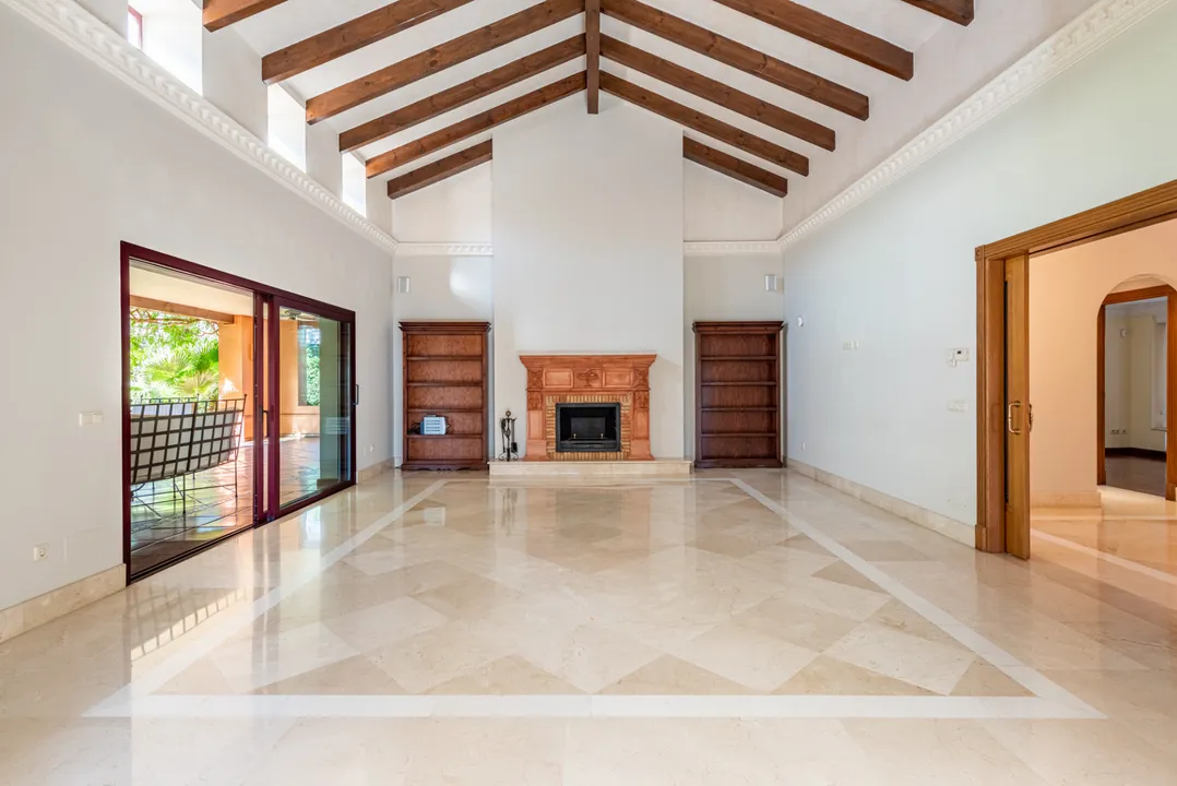 Andalusian Villa in Gated Community with Gardens, Pool, and Security image 3