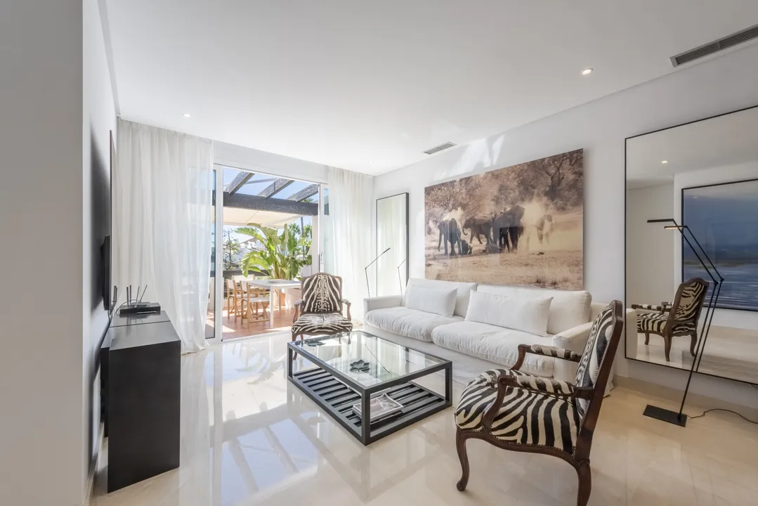 Luxury Penthouse South, Beach and Views at Alcazaba Beach image 1