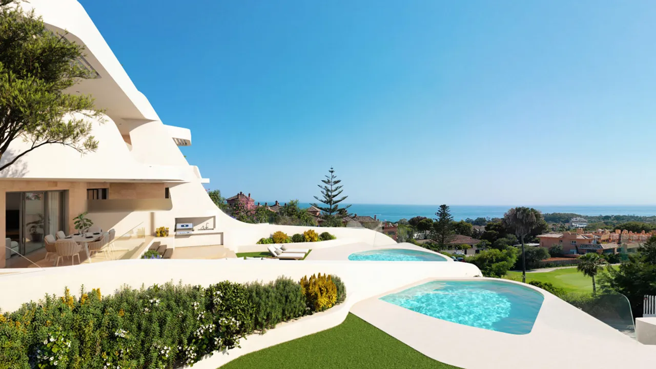 Ático Lujo Nuevo en Cabopino con Piscina Privada image 0
