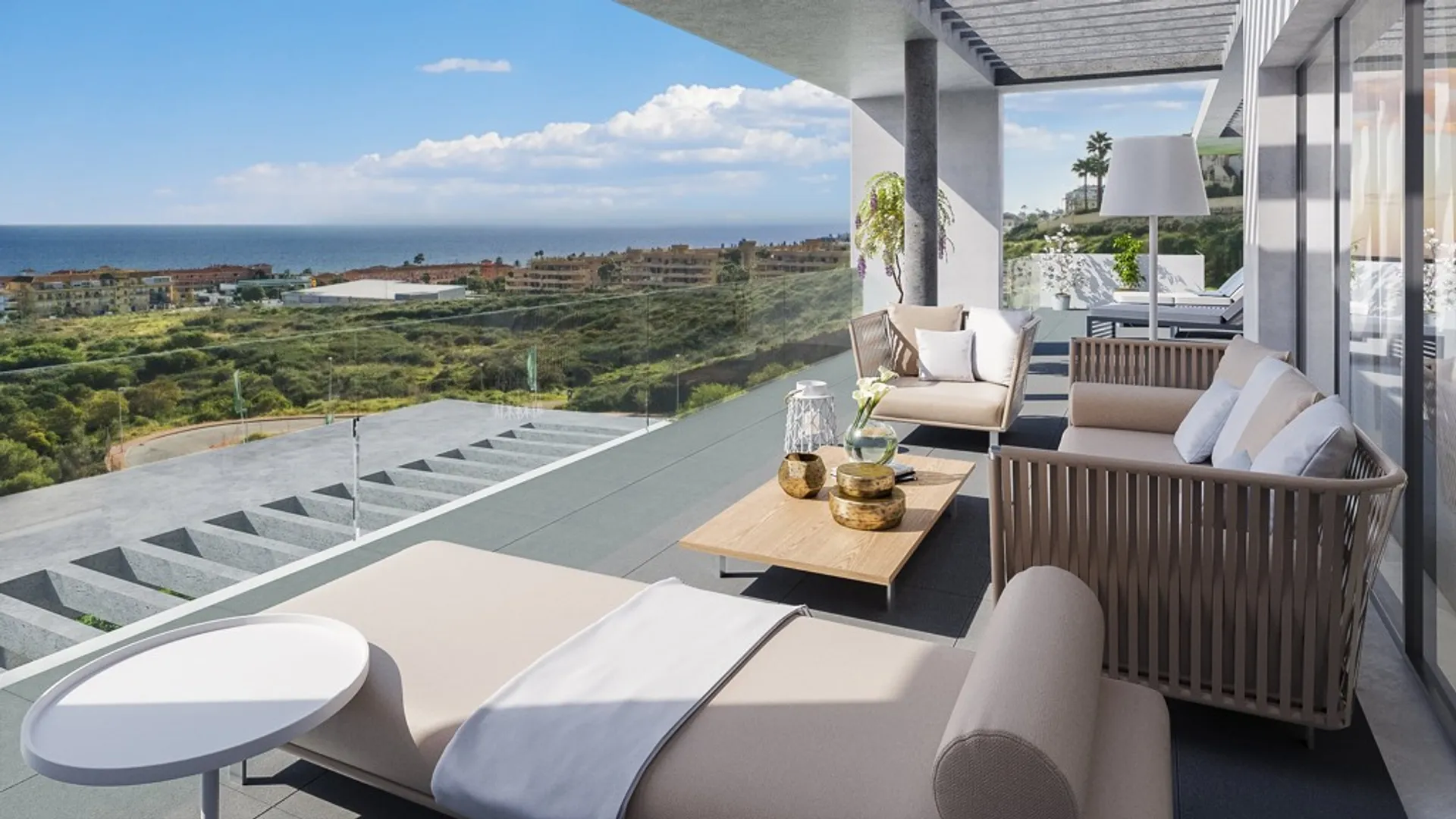 Imagen 1 de Moderno Apartamento a Estrenar con Amplia Terraza en Cala de Mijas