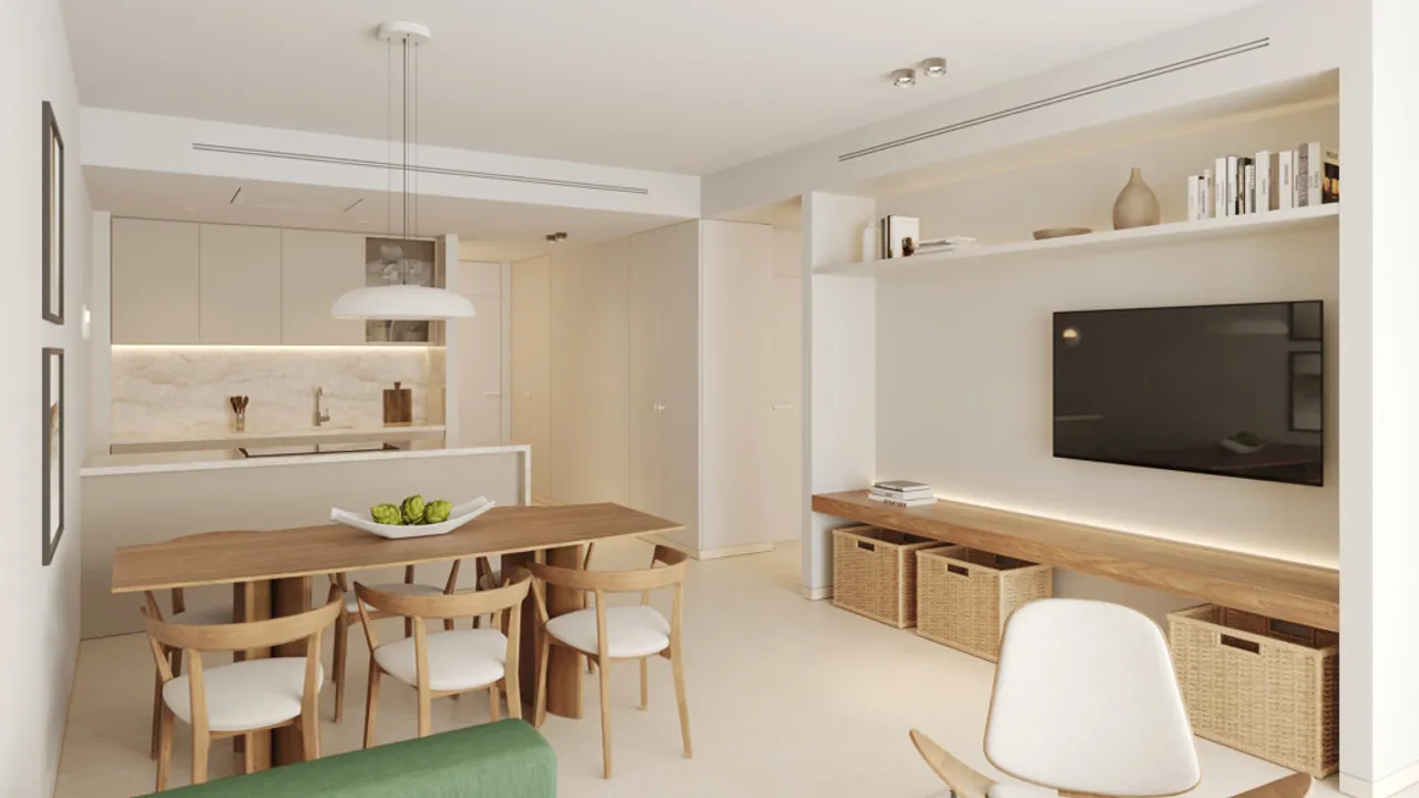 Moderno Apartamento de 2 Dormitorios en Nueva Milla de Oro image 3
