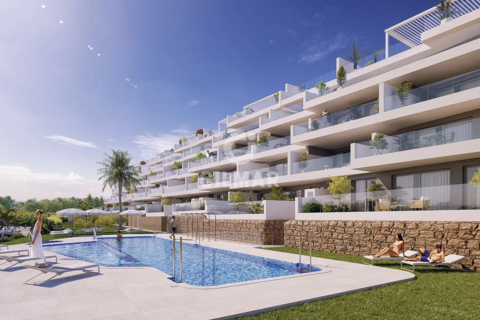 Moderno Apartamento con Vistas al Mar en Urbanización Exclusiva