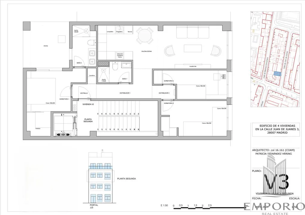 Promoción Exclusiva de Viviendas en Calle Juan de Juanes 3, Adelfas - Madrid image 5