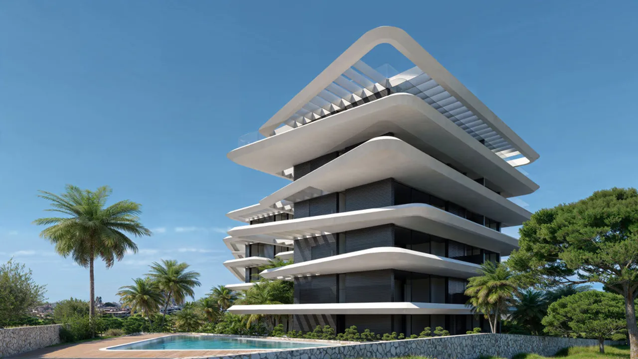 Moderno Apartamento de Lujo con Vistas al Mar en Estepona image 0