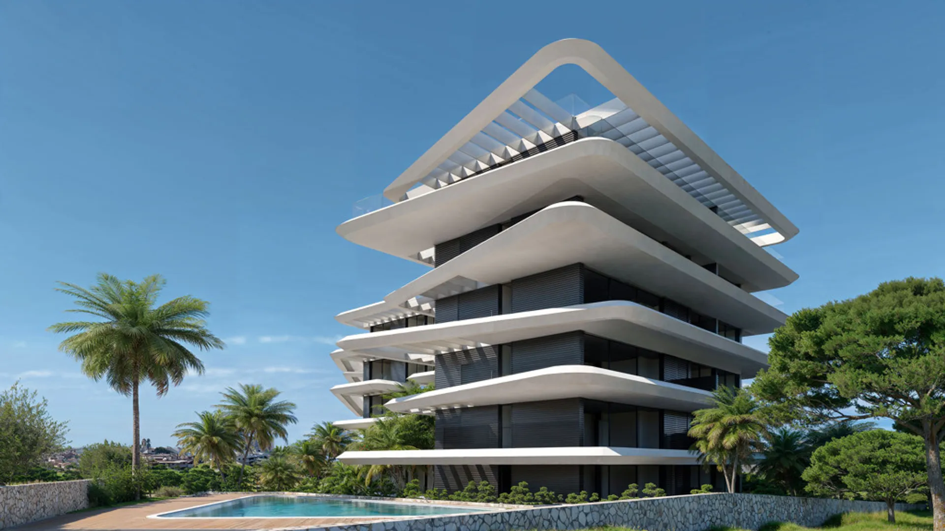Luxury Modern Apartment with Sea Views in Estepona