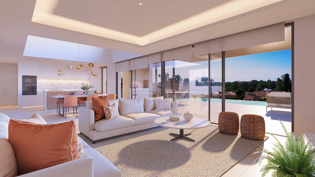 Luxury Villas in Atalaya, Estepona: Modern Design and Golf image 1