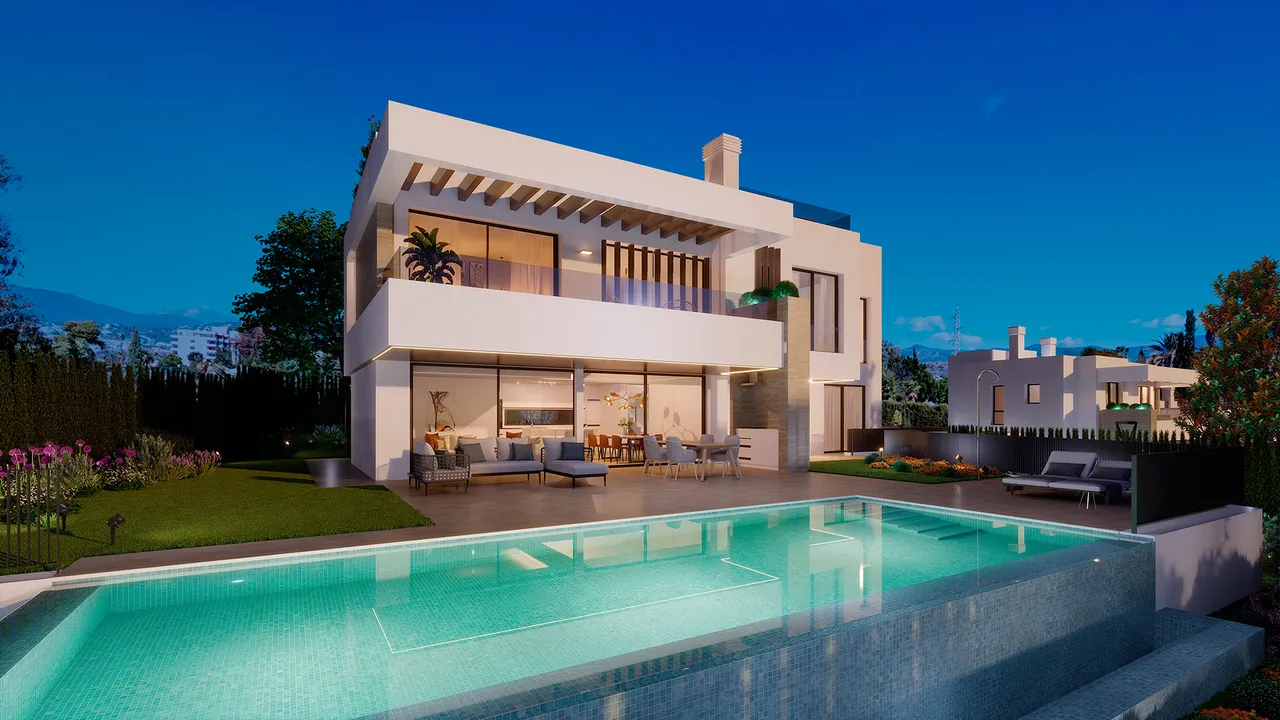 Luxury Villas in Atalaya, Estepona: Modern Design and Golf image 2