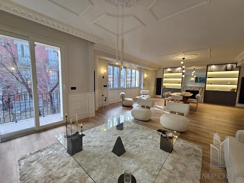 Exclusive Fully Renovated Apartment with Terrace in the Salamanca Neighborhood image 1