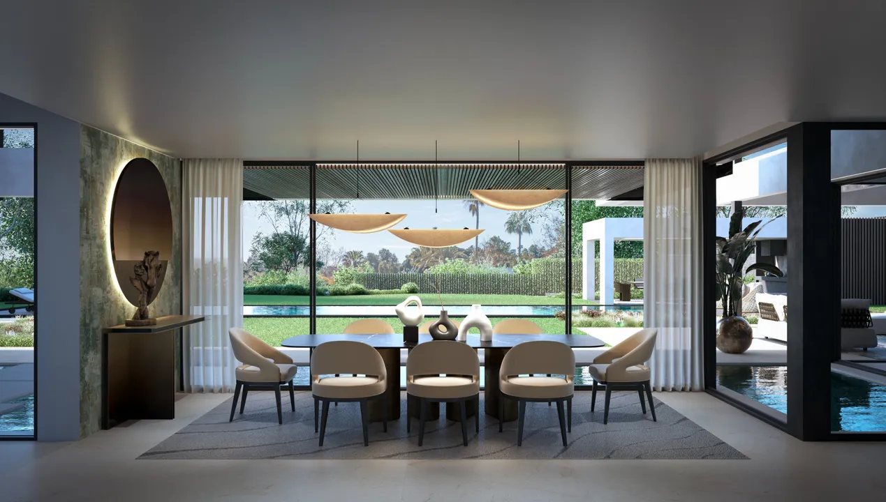 Luxury Villa in Sotogrande Beach: Contemporary Design and Spectacular Views image 3