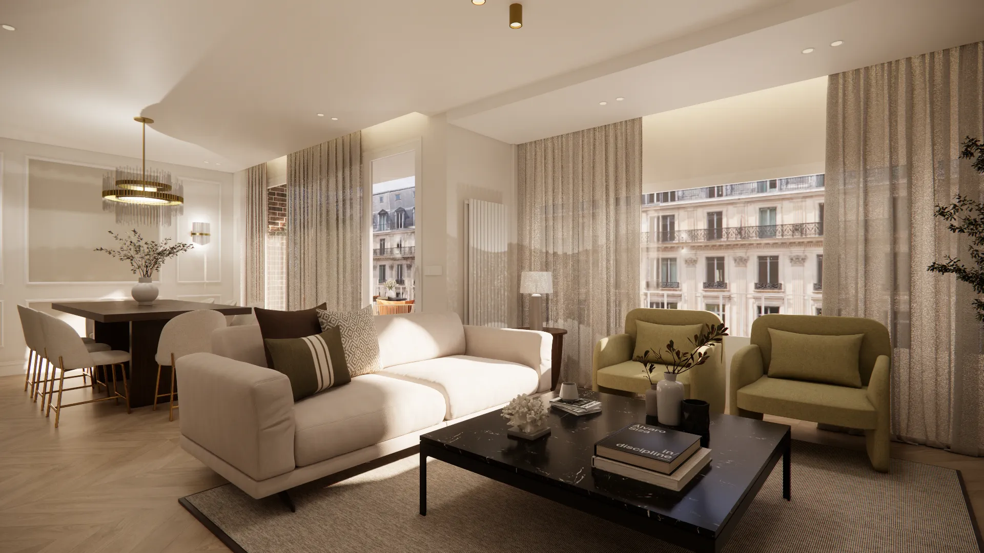 New home with terrace