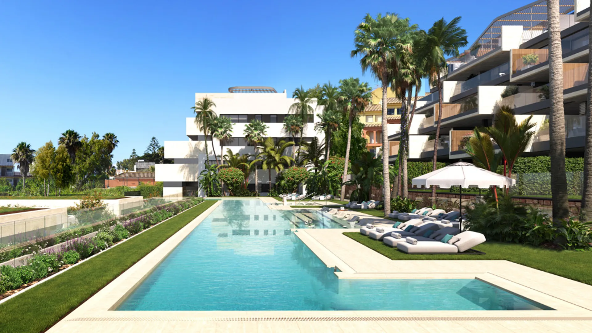 Exclusivos Apartamentos y Villas en Primera Línea de Playa en Manilva