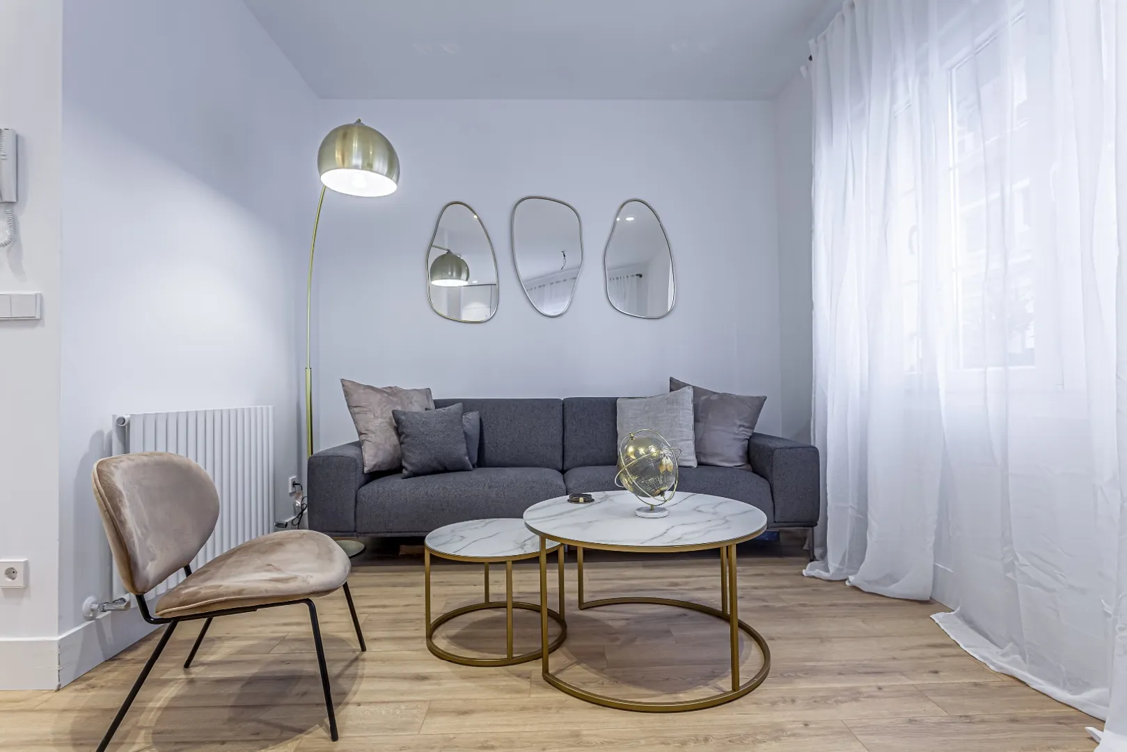Furnished Exterior Apartment Newly Built in Almagro