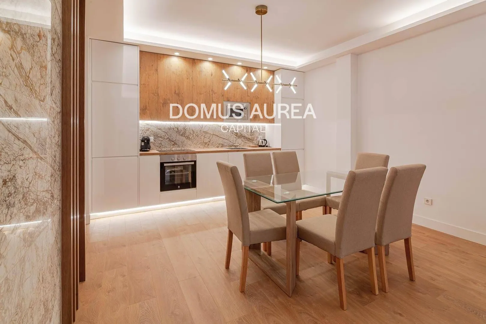 Piso Amueblado de 3 Habitaciones en Barrio de Salamanca