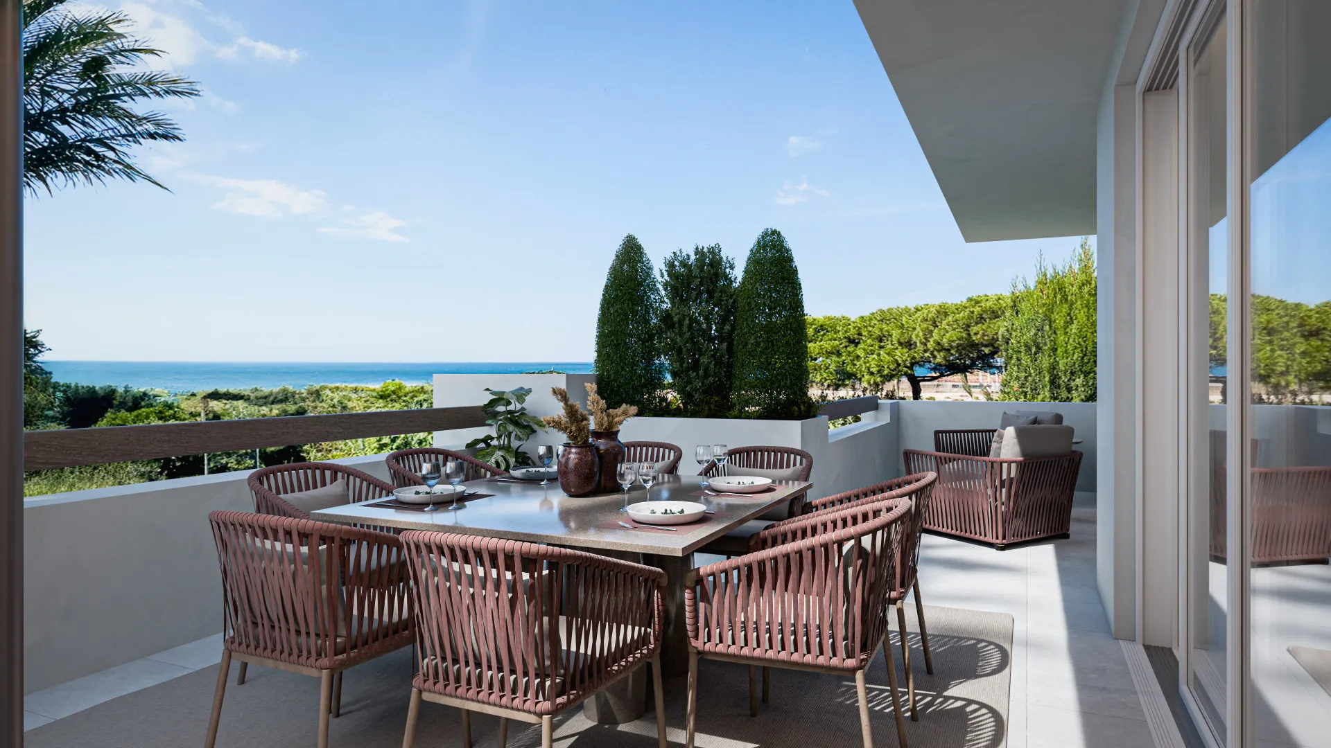 Exclusivo Apartamento Renovado en Palm Beach, Marbella