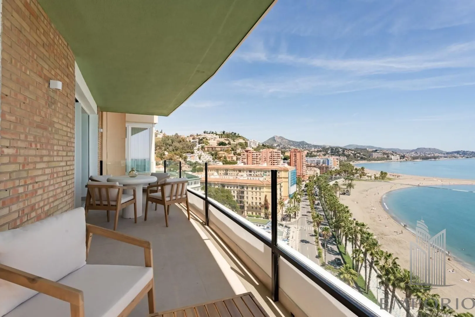 Design home facing the sea in La Malagueta with spectacular views