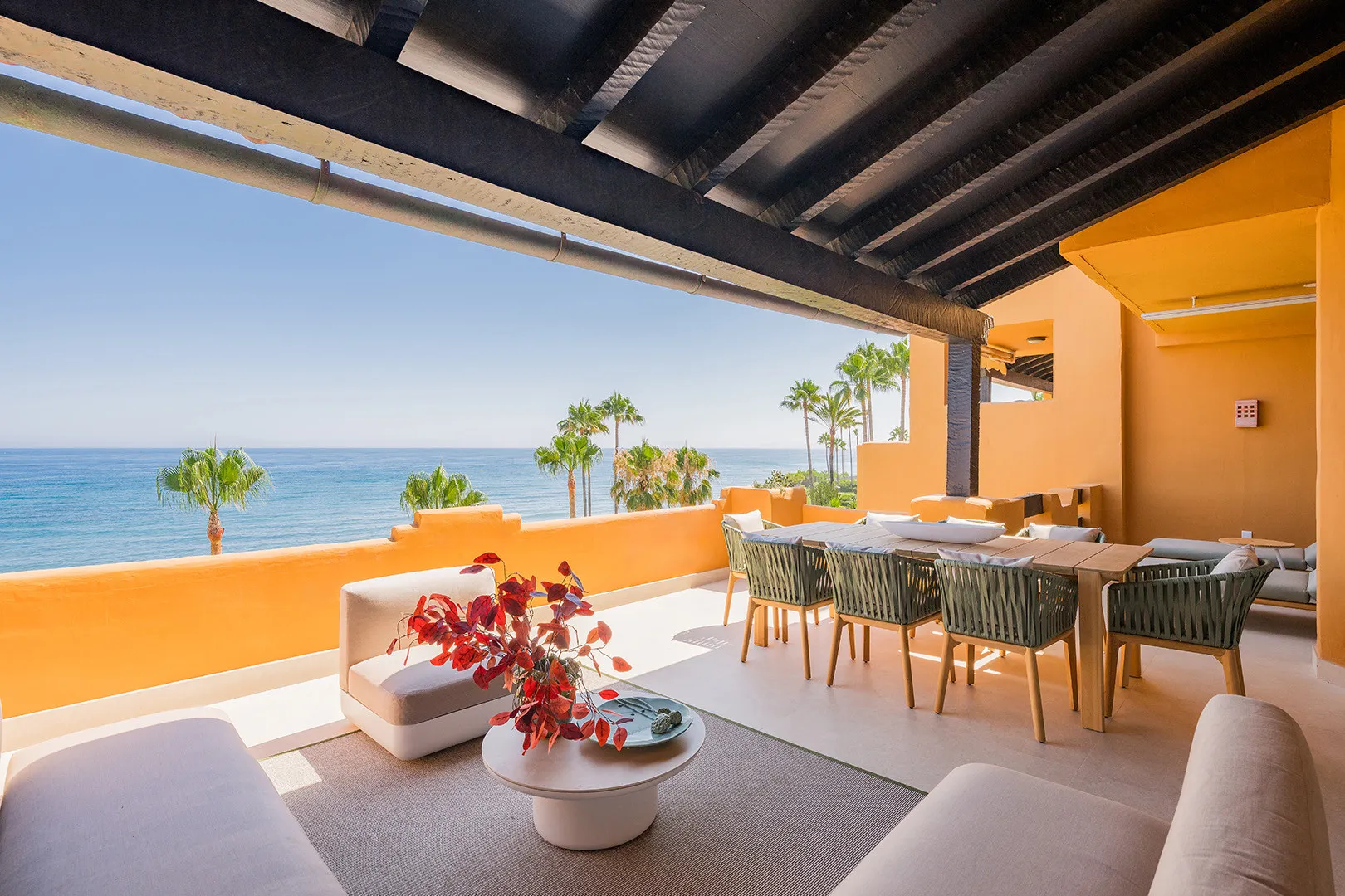Elegant 4-Bedroom Apartment with Sea Views in Estepona